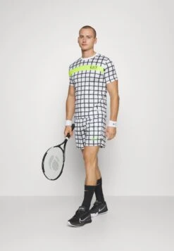 EA7 Emporio Armani Tennis Pro Graphic - Korte Broeken - White -Fashion Verkoop 099130d865df4c3a99d89553c0793372