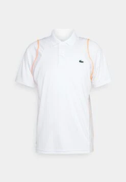 Lacoste Sport Tennis Tour - Poloshirt - Blanc/Orange -Fashion Verkoop 0af0c377205642a7b58da87ebdcfd574