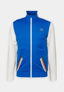 Lacoste Sport Tennis Jacket Tapered - Trainingsvest - Kingdom/Flour-Flour-Kingdom -Fashion Verkoop 1485e12777c04e2691c02cfefdbda5ef