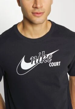 Nike Performance Tee Tennis - T-Shirt Print - Black -Fashion Verkoop 16aa156f2d894a74b98f5e424a464c1c