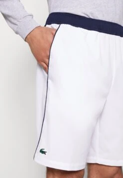 Lacoste Sport Tennis Short Tour - Korte Broeken - White/Navy Blue -Fashion Verkoop 175b40b5780c4bd6a349499720583059