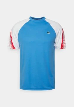 Lacoste Sport Tennis - Sport T-Shirt - Bleu/Blanc -Fashion Verkoop 1b3b551897234bc08607dad6bcb7ba3e