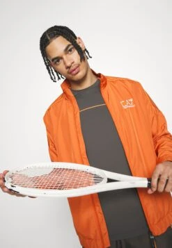 EA7 Emporio Armani Tennis Pro Suit - Trainingspak - Orange/Grey -Fashion Verkoop 1c0612f966a5437282bffb9b86833f2a