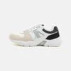 Calvin Klein Jeans Retro Tennis Laceup- Sneakers Laag - Bright White/Creamy White/Black -Fashion Verkoop 1ce20aed2b69493f9bf3ddf74fd19a32