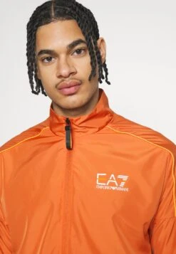 EA7 Emporio Armani Tennis Pro Suit - Trainingspak - Orange/Grey -Fashion Verkoop 203ab2b3aa4a44c5b82f2fd1be6d7f82