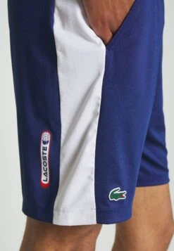 Lacoste Sport Tennis Short - Korte Broeken - Bleu Marine/Blanc -Fashion Verkoop 2592fa683f7e41e69e4fd2ac978c7964