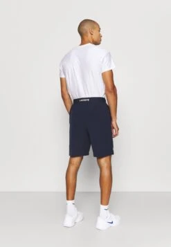 Lacoste Sport Tennis Short - Korte Broeken - Navy Blue/White -Fashion Verkoop 308643ba52a5484dac742921dd75f476