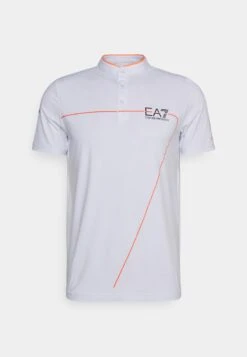 EA7 Emporio Armani Tennis Pro Serafino - T-Shirt Print - White -Fashion Verkoop 336bfab9458f48738611bf036797e0b7