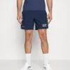 EA7 Emporio Armani Tennis Pro - Korte Broeken - Navy Blue -Fashion Verkoop 351ad62a4ebf45b08f3bc0ab5fdb5b09