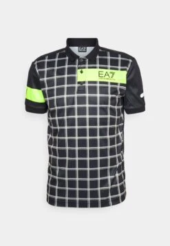 EA7 Emporio Armani Tennis Pro Graphic - Poloshirt - Black -Fashion Verkoop 3651452833044a19b8996e815deac6e5