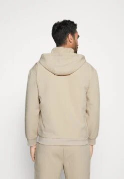 EA7 Emporio Armani Tennis Club Hoodie Light - Sweater Met Rits - Oxford Tan -Fashion Verkoop 43723fc555e549ddbed067164f6c70c8