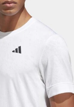 ADIDAS PERFORMANCE Tennis Freelift - Sport T-Shirt - White -Fashion Verkoop 47d6a1ccd05743d3bb15c0cf8299b7d3