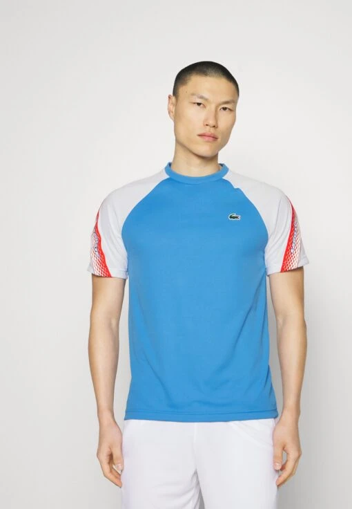 Lacoste Sport Tennis - Sport T-Shirt - Bleu/Blanc -Fashion Verkoop 483c832defce419d9eefda2ac8a12904 scaled