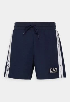 EA7 Emporio Armani Tennis Club Shorts- Korte Broeken - Navy Blue -Fashion Verkoop 49fb8a1316bc4d73b22336571dd75c60