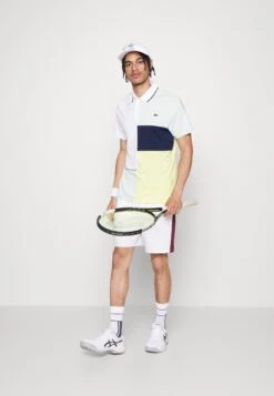 Lacoste Sport Tennis Tour - Poloshirt - White/Arielle Green Limeira/Navy Blue -Fashion Verkoop 5666f4068bcc4017b90e4ea8bd98c9a3