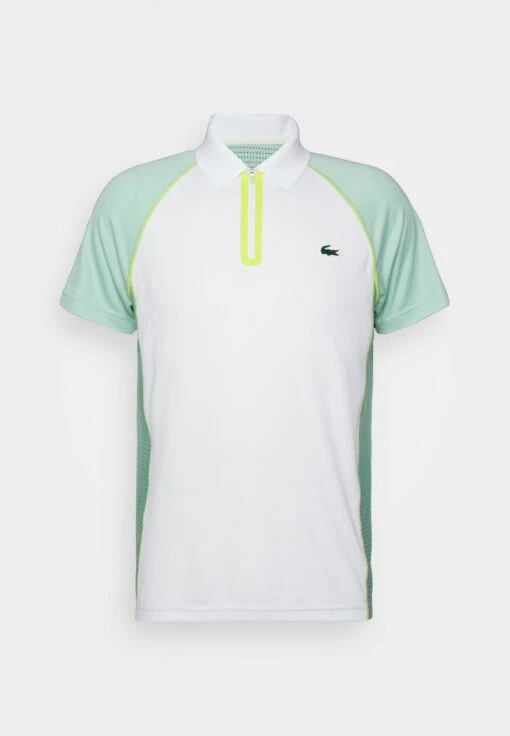 Lacoste Sport Tennis Tour - Poloshirt - White/Pastille Mint Lima -Fashion Verkoop 5a5361e8f21b4f39b07c76e63cc1b1ed scaled