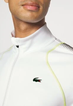 Lacoste Sport Tennis Jacket Med - Trainingsvest - Blanc Jaune -Fashion Verkoop 624c4eb3980949f2a252ed4de6c319a8