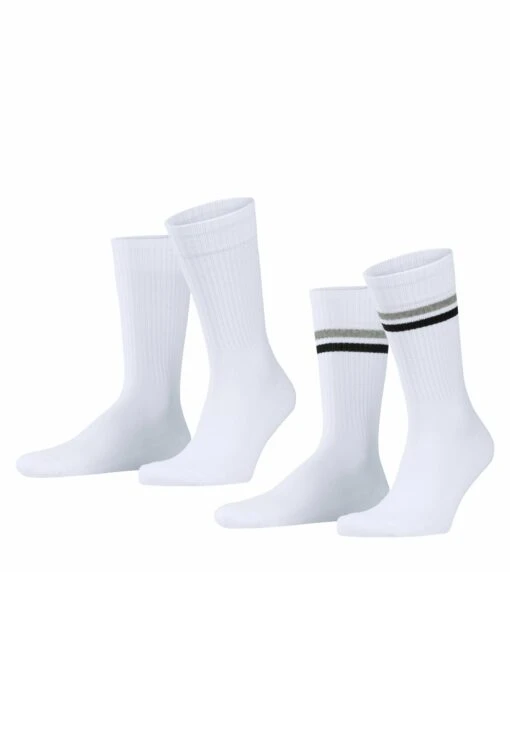 ESPRIT Tennis Stripe 2-Pack With Pattern - Sokken - White Mix -Fashion Verkoop 670bd31da8f141208d0e159f16e81e6a scaled