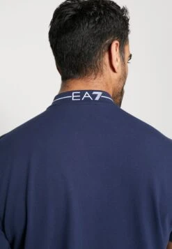 EA7 Emporio Armani Tennis Club Serafino - Poloshirt - Navy Blue -Fashion Verkoop 72ac155dc81046e78d57d538bb03ffc5