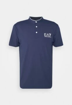 EA7 Emporio Armani Tennis Pro Serafino - Sport T-Shirt - Navy Blue -Fashion Verkoop 757fc59166aa4d4f95a851139f7c40e9