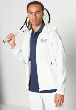 EA7 Emporio Armani Tennis Pro Suit Unlined - Trainingspak - White -Fashion Verkoop 762f87b37b0e4591954c2a4bf4f97971