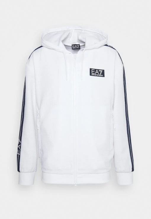 EA7 Emporio Armani Tennis Club Hoodie Light - Sweater Met Rits - White -Fashion Verkoop 7fa04aaa911b463fabd3fcfbd493d085 scaled