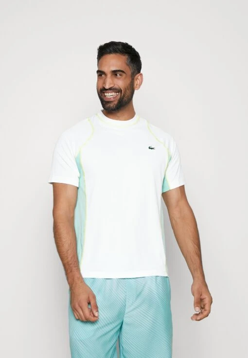 Lacoste Sport Tennis Tour - Sport T-Shirt - White/Pastille Mint-Lima -Fashion Verkoop 840485decd674a6faf947f73ac9ad894 scaled