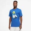 Nike Performance Tee Tennis Heritage - T-Shirt Print - Blau -Fashion Verkoop 8588ae5a8eab4bb08097c24f68042b06