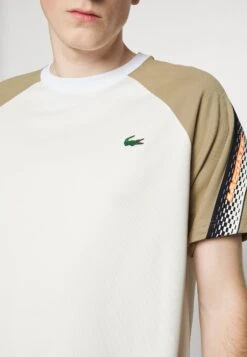 Lacoste Sport Tennis - Sport T-Shirt - Flour/Lion -Fashion Verkoop 8ed177cd4dca4af193266c8aa65411c8