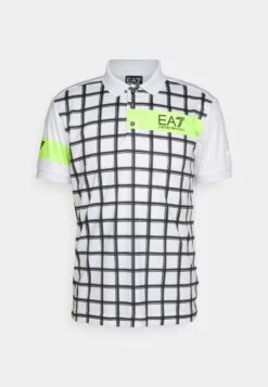 EA7 Emporio Armani Tennis Pro Graphic - Poloshirt - White -Fashion Verkoop 98590301fea944a6b2018cea2113044a