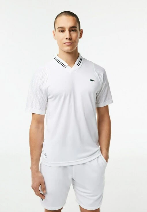 Lacoste Sport Tennis- Sport T-Shirt - Blanc -Fashion Verkoop a82fdef7ee0a40e7baf81acc11f53f2e scaled