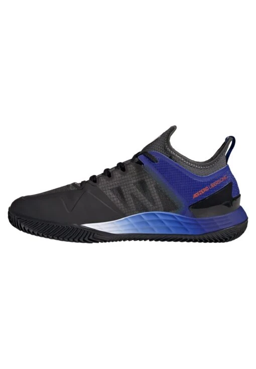 ADIDAS PERFORMANCE Tennis Adizero Ubersonic 4 - Tennisschoenen Voor Kleibanen - Dunkelgrau/Blau/Orange -Fashion Verkoop a9541dc1da66462592427450c04c0fd8 scaled