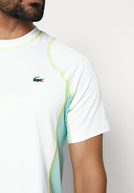 Lacoste Sport Tennis Tour - Sport T-Shirt - White/Pastille Mint-Lima -Fashion Verkoop b5023891d20e409184d31064d80fd19f scaled