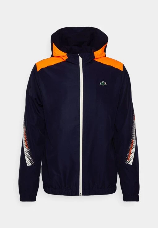 Lacoste Sport Tennis Jacket Tapered - Trainingsvest - Navy Blue/Flashy Orange Flourecend -Fashion Verkoop b607ea5628f64bb89fe30a24d3ca0563 scaled