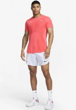 Nike Performance Dri-Fit Adv Short-Sleeve Tennis Rafa - Sport T-Shirt - Ember Glow White -Fashion Verkoop b7dc8ed7c4e242f88a8d9e72ea7872de