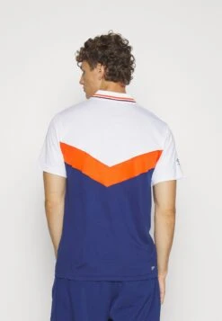 Lacoste Sport Tennis - T-Shirt Print - Blanc/Orange/Bordeaux/Bleu Marine -Fashion Verkoop c059ffcd8e48429e9ed877aaeb27d39c