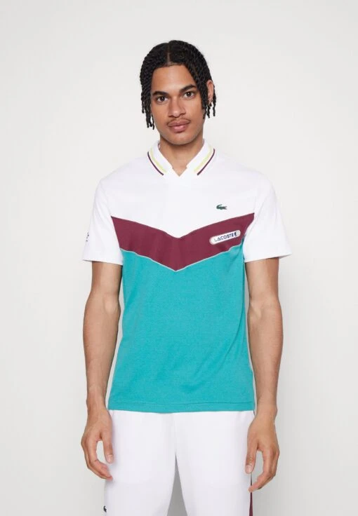 Lacoste Sport Tennis - T-Shirt Print - White/Limeira Zin Ocelle -Fashion Verkoop cf2574d31cb244d6ae8970846a18f36f scaled