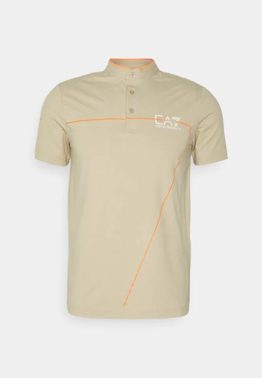 EA7 Emporio Armani Tennis Pro Serafino - T-Shirt Print - Oxford Tan -Fashion Verkoop d6efc9f787b546dd871b30408a169583 scaled