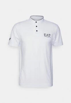 EA7 Emporio Armani Tennis Pro Serafino - Sport T-Shirt - White -Fashion Verkoop dcaf36b0d51b47f69d75fa1ff6312ad1