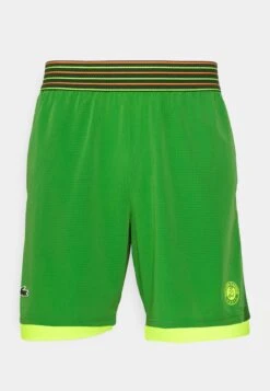 Lacoste Sport Tennis Short 2-In-1 - Korte Broeken - Tarragon/Electric Yellow -Fashion Verkoop e0487a89d8de4177881109c68664abbc