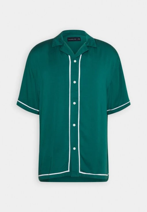 Abercrombie & Fitch Tennis - Overhemd - Green Solid -Fashion Verkoop e1f52e6b885b4053854b4ea641fbe044 scaled