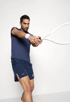 EA7 Emporio Armani Tennis Pro - Korte Broeken - Navy Blue -Fashion Verkoop e3d944c04aba47969028f2098622be16