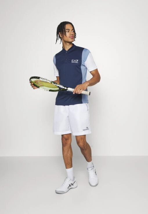 EA7 Emporio Armani Tennis Pro Colour Block - Poloshirt - Navy Blue -Fashion Verkoop ec950f1a9d86417c9100306ffead40d2 scaled