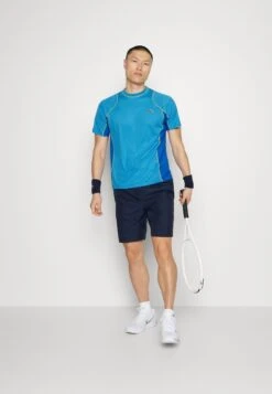 Lacoste Sport Tennis Tour - Sport T-Shirt - Bleu Jaune -Fashion Verkoop effb7179b2a14ae7a47b11712f46aae5