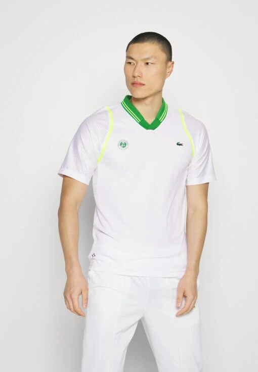 Lacoste Sport Tennis - Poloshirt - White/Tarragon -Fashion Verkoop f7b16ce73a2749459a7f80f865efd520 scaled