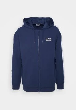 EA7 Emporio Armani Tennis Club Hoodie Light - Sweater Met Rits - Navy Blue -Fashion Verkoop fe79ebe1b112419da59a550334774ba9