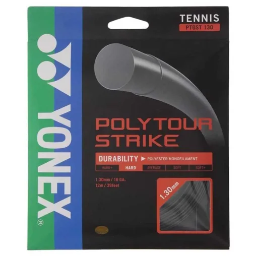 YONEX Poly Tour Strike 12 M Tennis Enkele Snaar -Fashion Verkoop yonex poly tour strike 12 m tennis enkele snaar